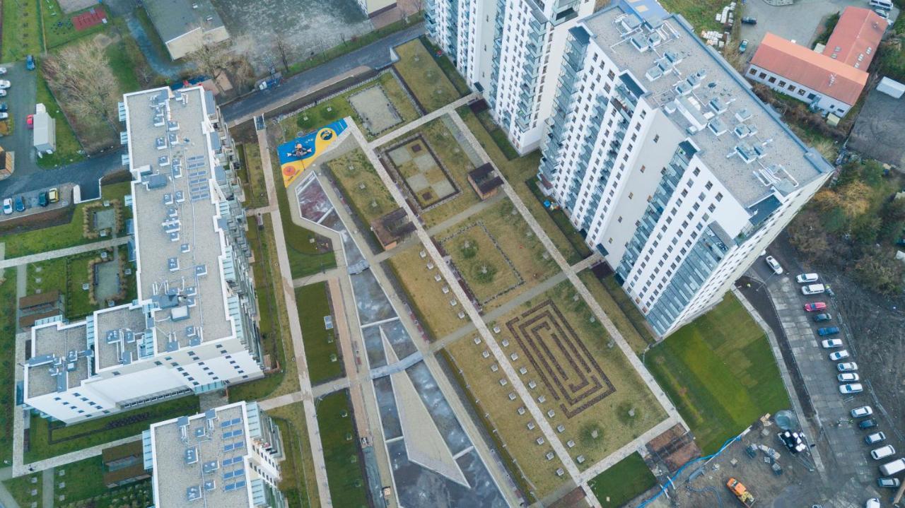 10Th Floor View Of Gdansk By The Sea Apartamento Exterior foto